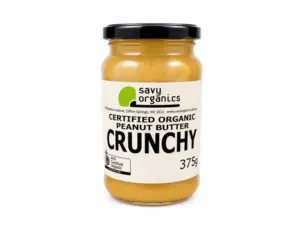 Savy Organics Crunchy Peanut Butter