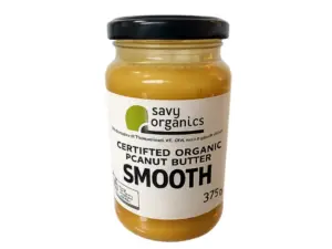 Savy Organics Smooth Peanut Butter